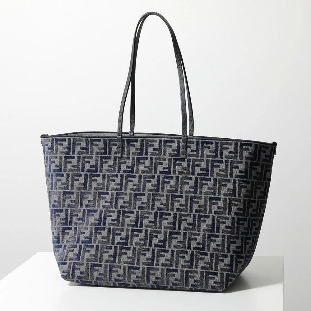 Fendi Roll Tote Bag FF Zucca Jacquard Reversible